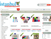 Tablet Screenshot of istanbulmalzeme.com